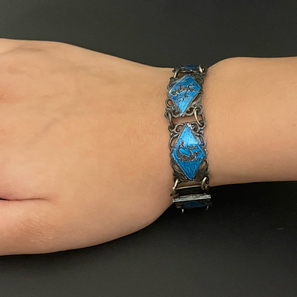 Sterling Siam bracelet
